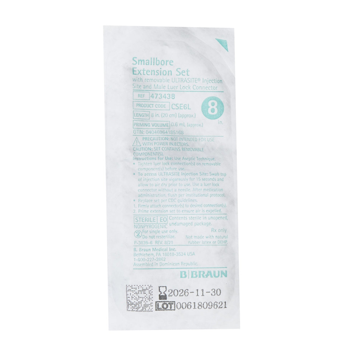 IV Extension Set Needle-free Port Small Bore Tubing Without Filter - BeHope
