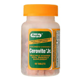 Multivitamin Supplement Cerovite Jr. Vitamin A / Cholecalciferol / Calcium 3,500 IU - 400 IU - 108 mg Strength Chewable Tablet 60 per Bottle Assorted Fruit Flavor - BeHope