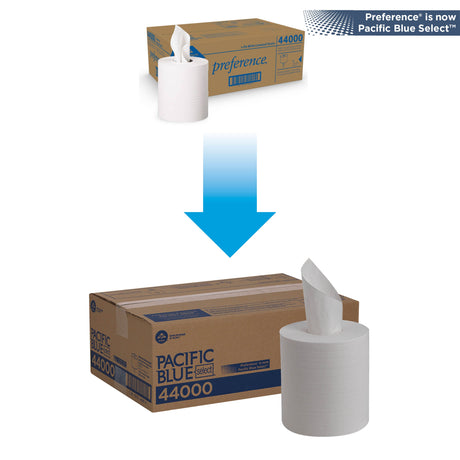 Paper Towel Pacific Blue Select™ Perforated Centerpull 2 Ply Absorbent - BeHope