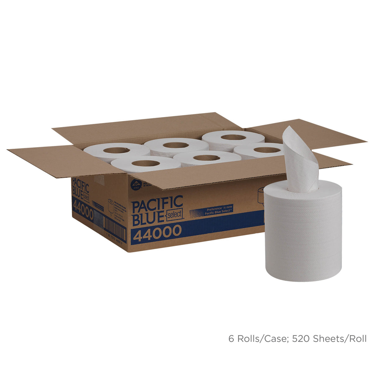 Paper Towel Pacific Blue Select™ Perforated Center Pull Roll 8-1/4 X 12 Inch - BeHope