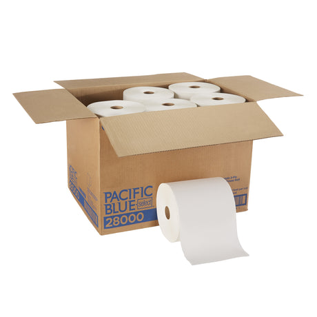 Pacific Blue Select™ Hardwound Roll Paper Towel Honeycomb Embossed - BeHope