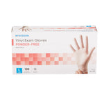 Mckesson Nonsterile Vinyl Exam Gloves Smooth Tactile Sensitivity - BeHope