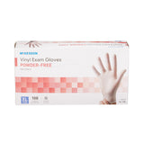 Exam Glove McKesson X-Large NonSterile Vinyl Standard Cuff Length Smooth Clear Not Rated - BeHope