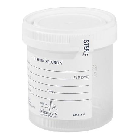 Specimen Container Vollrath Screw Cap Sterile for Pneumatic Tube Systems - BeHope