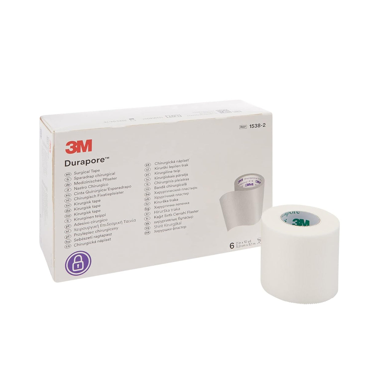 3m Durapore Surgical Adhesive Tape 1" Yard - BeHope