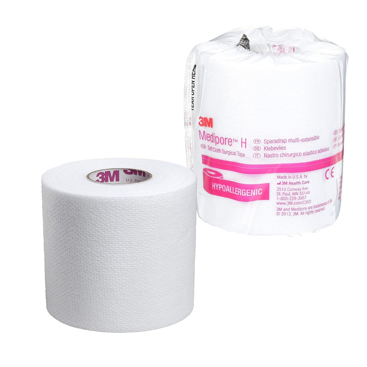 Medipore H Soft Cloth Surgical Tape 6inches X 10yard Roll