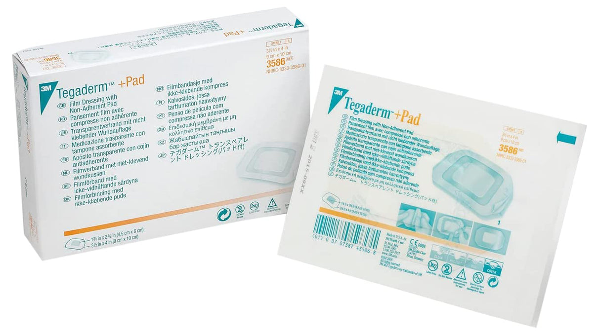 3M® TegadermTM + Pad Transparent Dressing with Absorbent Pad - BeHope