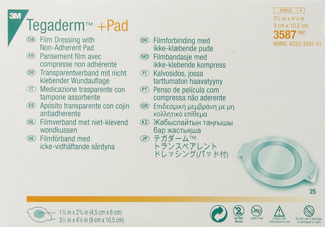 3M® TegadermTM + Pad Transparent Dressing with Absorbent Pad - BeHope