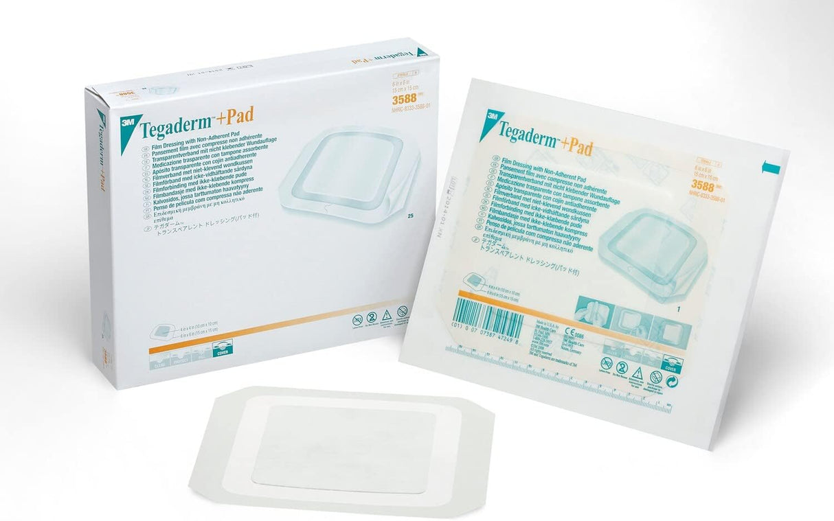 3M® TegadermTM + Pad Transparent Dressing with Absorbent Pad - BeHope