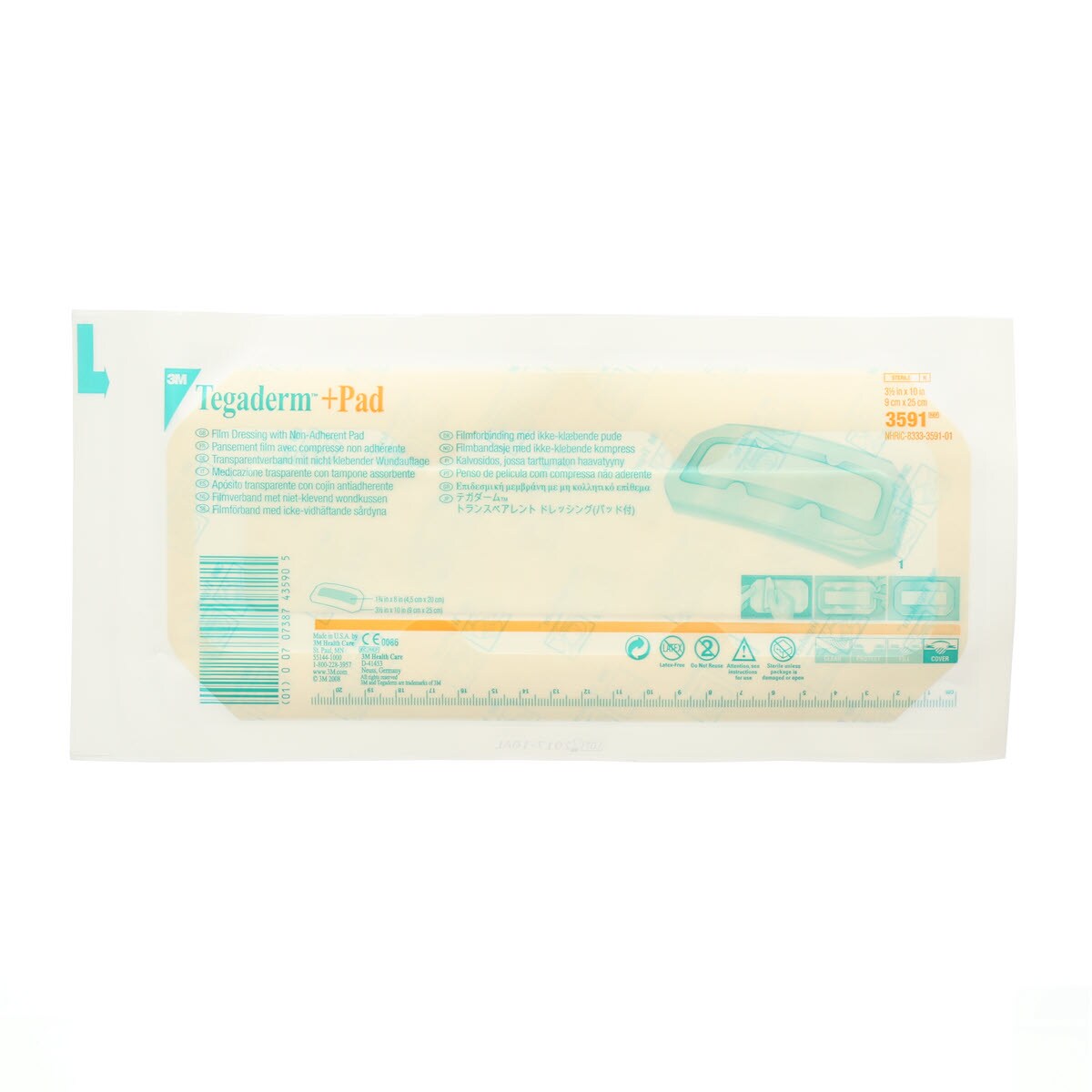 3M® TegadermTM + Pad Transparent Dressing with Absorbent Pad - BeHope
