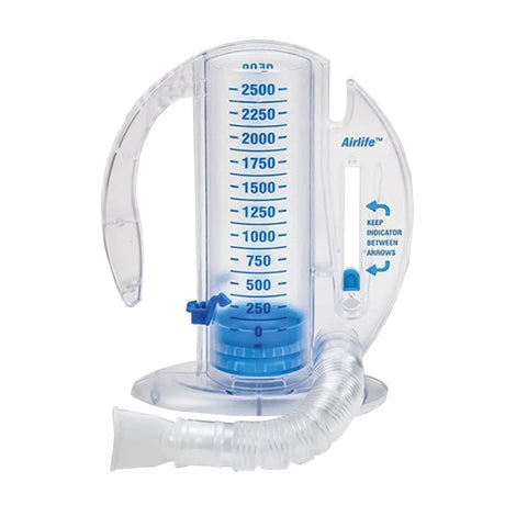 Volumetric Incentive Spirometer AirLife® Adult 2500 mL - BeHope