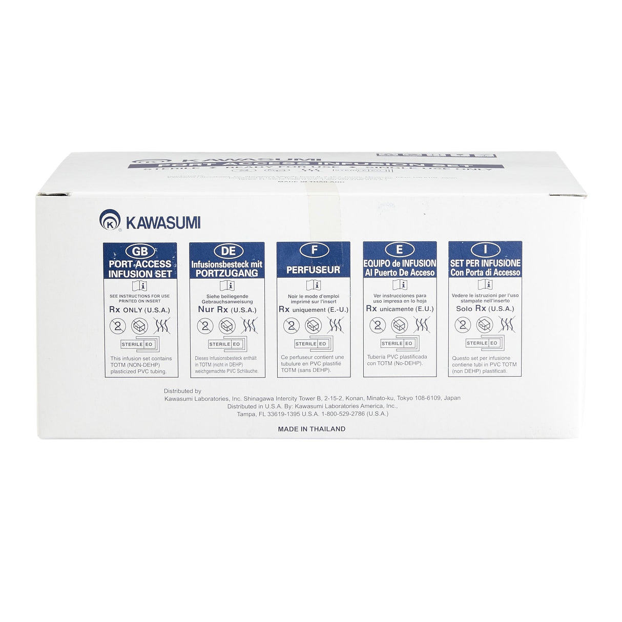 Huber Infusion Set Kawasumi for Reliable IV Therapy - BeHope