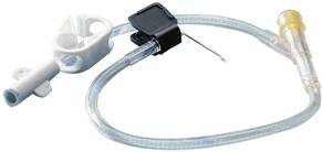 Huber Infusion Set Kawasumi 20 Gauge 3/4 Inch 8 Inch Tubing Without Port - BeHope