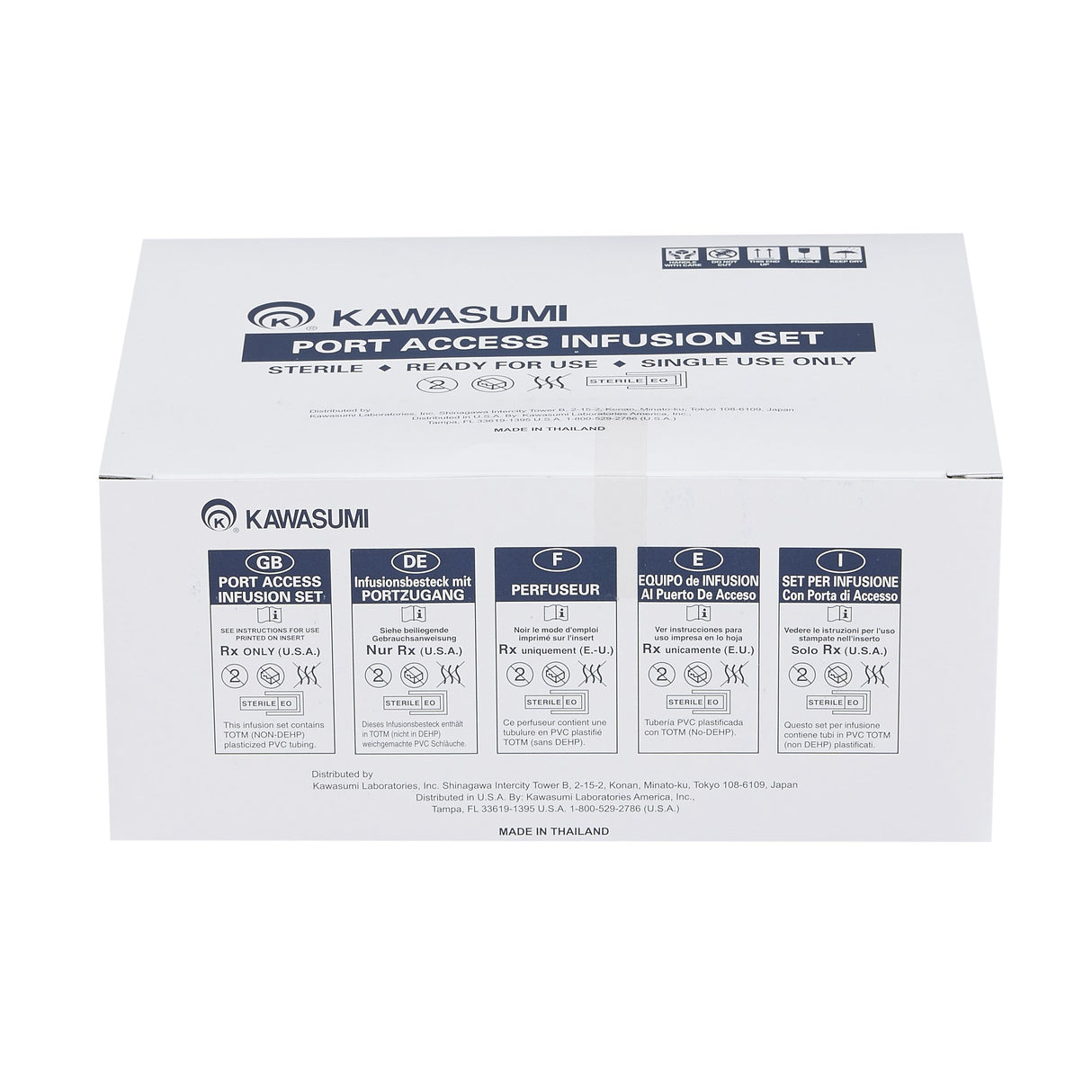 Huber Kawasumi Infusion Set for IV Therapy and Patient Comfort - BeHope