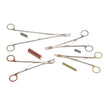 Traditional Style Ligating Clip Hemoclip® Tantalum Medium Blue Clip 25 Clips - BeHope