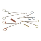 Traditional Style Ligating Clip Hemoclip® Tantalum Medium Blue Clip 25 Clips - BeHope