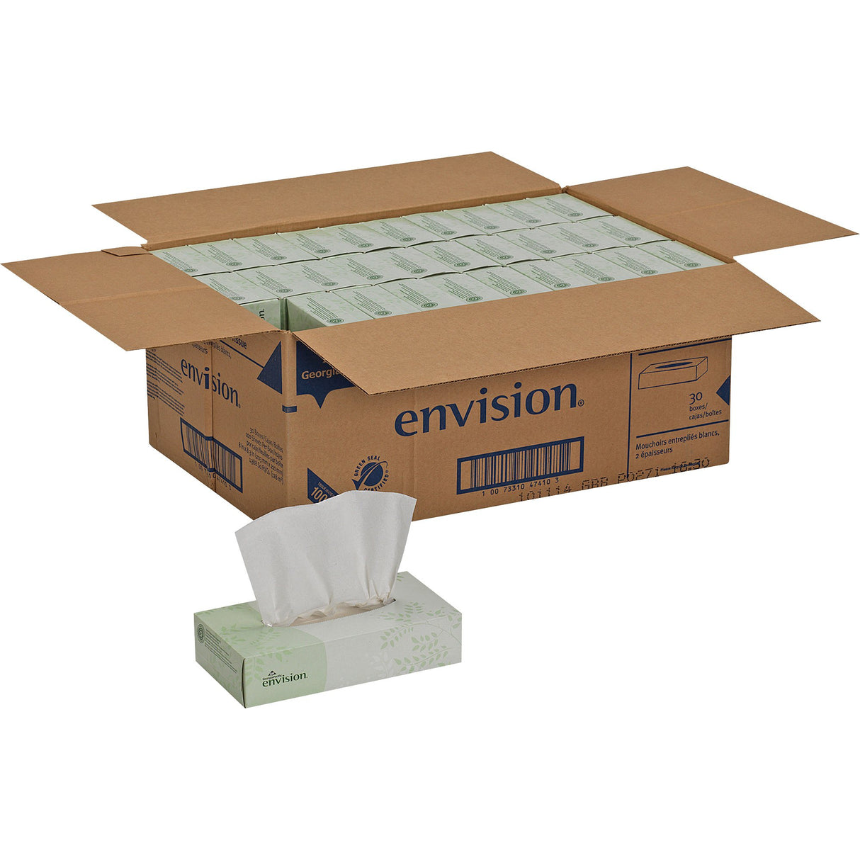 Facial Tissue Envision Affordable High Traffic Areas - BeHope