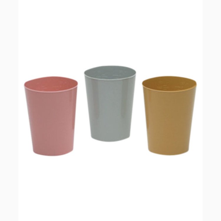 8 oz. Plastic Tumbler Pewter Disposable - BeHope