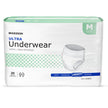 Unisex Adult Absorbent Underwear McKesson Ultra Pull On with Tear Away Seams Medium Disposable Heavy Absorbency - BeHope