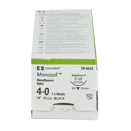 Nonabsorbable Suture With Needle Monosof™ Nylon Reverse Cutting Monofilament - BeHope