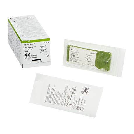 Nonabsorbable Suture With Needle Monosof™ Nylon Reverse Cutting Monofilament - BeHope