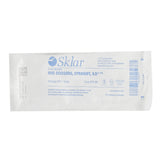 Iris Scissors Econo Sterile™ 4-1/2 Inch Length Floor / Office Grade Pakistani Stainless Steel Sterile Finger Ring Handle Straight Sharp Tip / Sharp Tip - BeHope