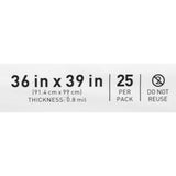 Laundry Bag McKesson Water Soluble 40 to 45 gal. Capacity 36 X 39 Inch