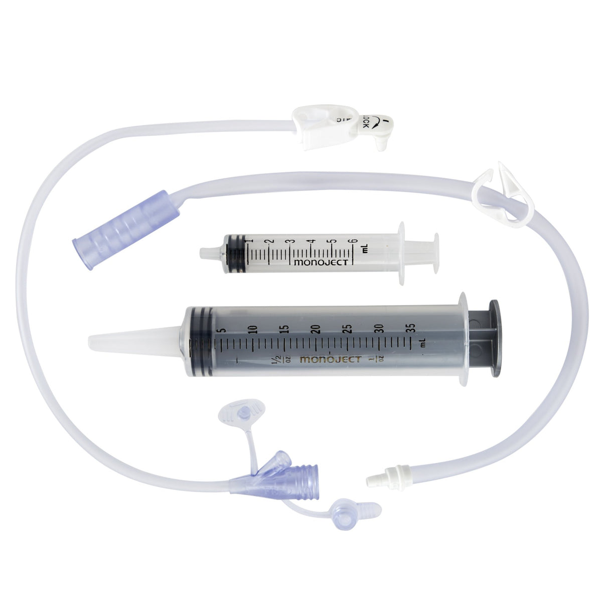 Low Profile Gastrostomy Tube Kit MIC-Key® 20 Fr. 3.5 cm Tube Silicone Sterile - BeHope
