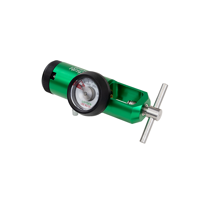 Dynarex Resp-o2™ Cga Oxygen Regulator Single-selector Knob 0-8 Lpm Barb Outlet Cga 870-style - Behope