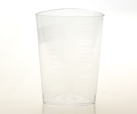 Graduated Container Rigid Plastic 1,000 mL (32 oz.) - BeHope