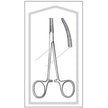 Mosquito Forceps Econo Sterile™ Halsted Pakistani Stainless Steel Sterile Locking Handle - BeHope