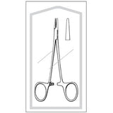 Needle Holder Econo™ Webster 5 Inch Length Straight Smooth Tip Finger Ring Handle - BeHope