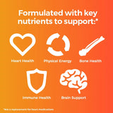 Multivitamin Supplement One A Day® Women's 50+ Gummy 110 per Bottle - BeHope