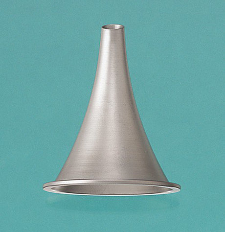 Ear Speculum Tip Reusable Stainless Steel Oblique End - BeHope