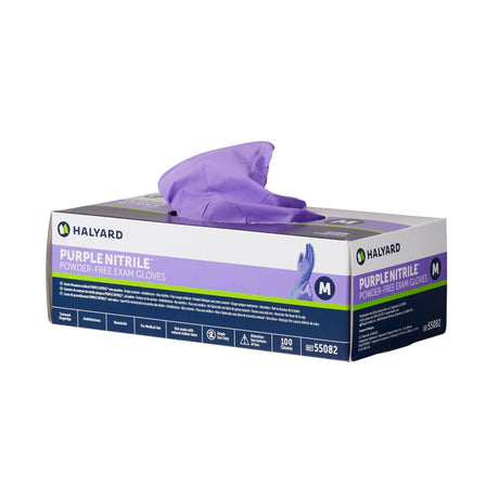 Exam Gloves Purple Nitrile® Chemo Tested Barrier Protection - BeHope