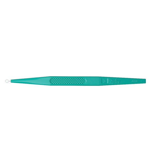 Dermal Curette Miltex® Stainless Steel Textured Handle Comfort Tool - BeHope