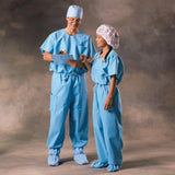 Scrub Shirt Large Blue 1 Pocket Short Sleeve Unisex - BeHope