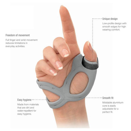 Thumb Support Actimove® Rhizo Forte Small Thumb Gray - BeHope