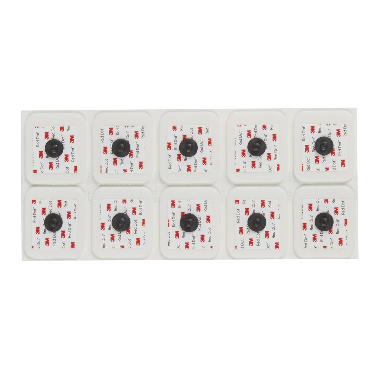 3m™ Red Dot™ Adult Ecg Monitoring Electrode with Abrader Sticky Gel Foam Backing - BeHope