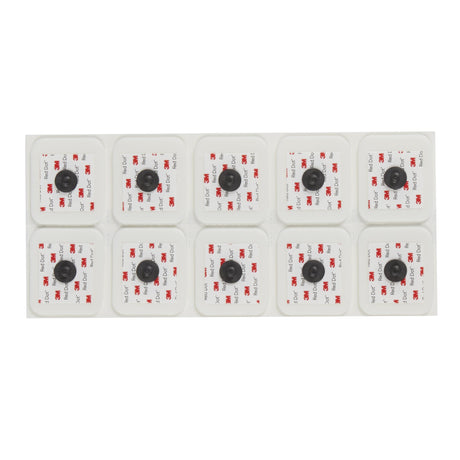 3m™ Red Dot™ Adult Ecg Monitoring Electrode with Abrader Sticky Gel Foam Backing - BeHope