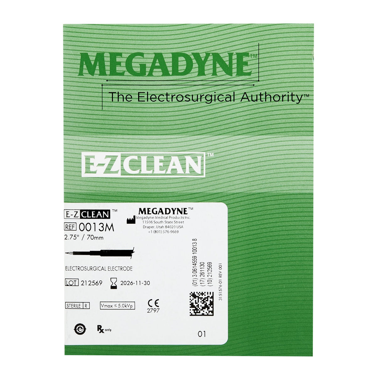 Needle Electrode Megadyne™ E-Z Clean™ Coated Stainless Steel Sterile Modified Needle Tip Disposable - BeHope