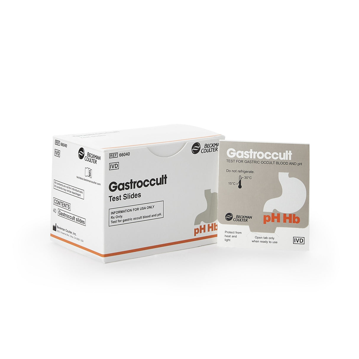 Cancer Screening Test Kit Gastroccult® Gastric Occult Blood and pH Test 40 Tests CLIA Waived - BeHope