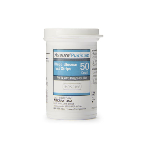 Blood Glucose Test Strips Assure® Platinum 50 Strips per Pack - BeHope