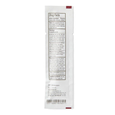 Impregnated Swabstick 10% Strength Povidone-Iodine Individual Packet NonSterile - BeHope