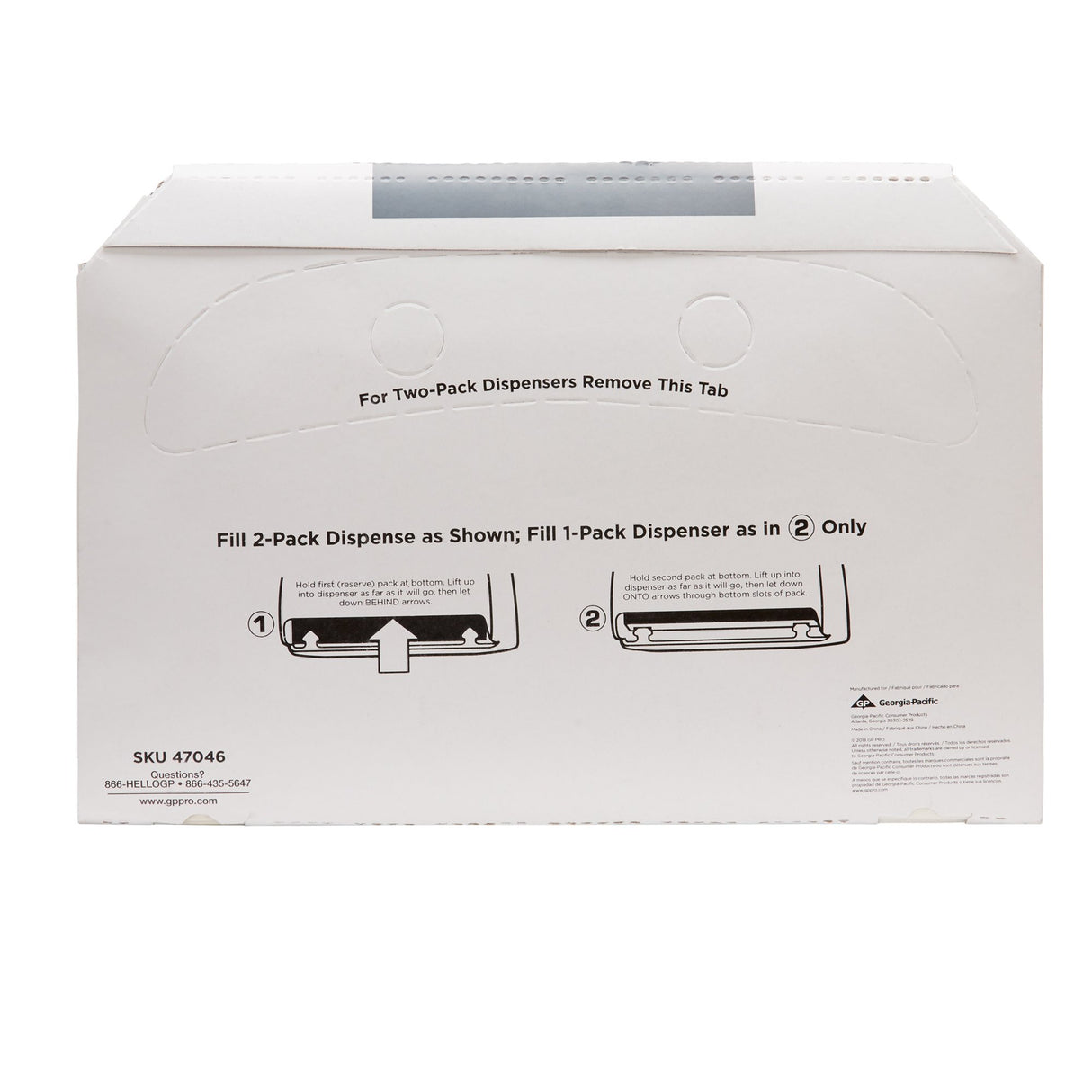 Toilet Seat Cover Safe T Gard™ Half Fold 14-1/2 X 17 Inch - BeHope