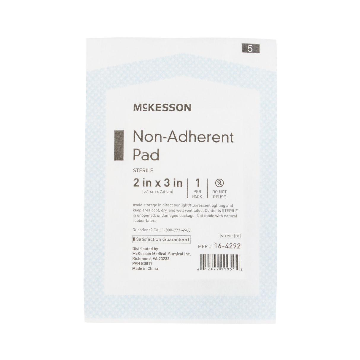 Non-adherent Dressing Mckesson Sterile Absorbent Pad - BeHope