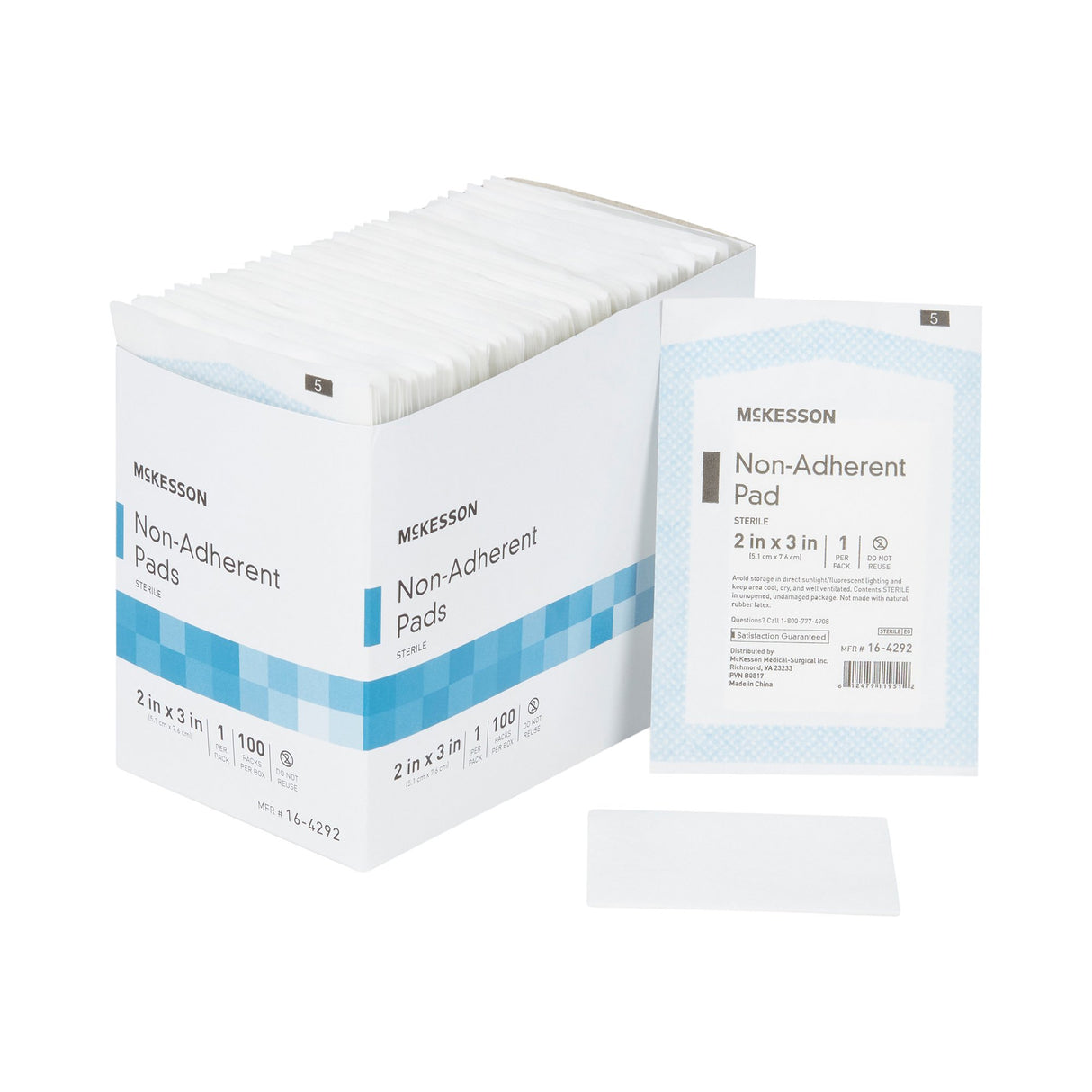 Non-adherent Dressing Mckesson Sterile Absorbent Pad - BeHope