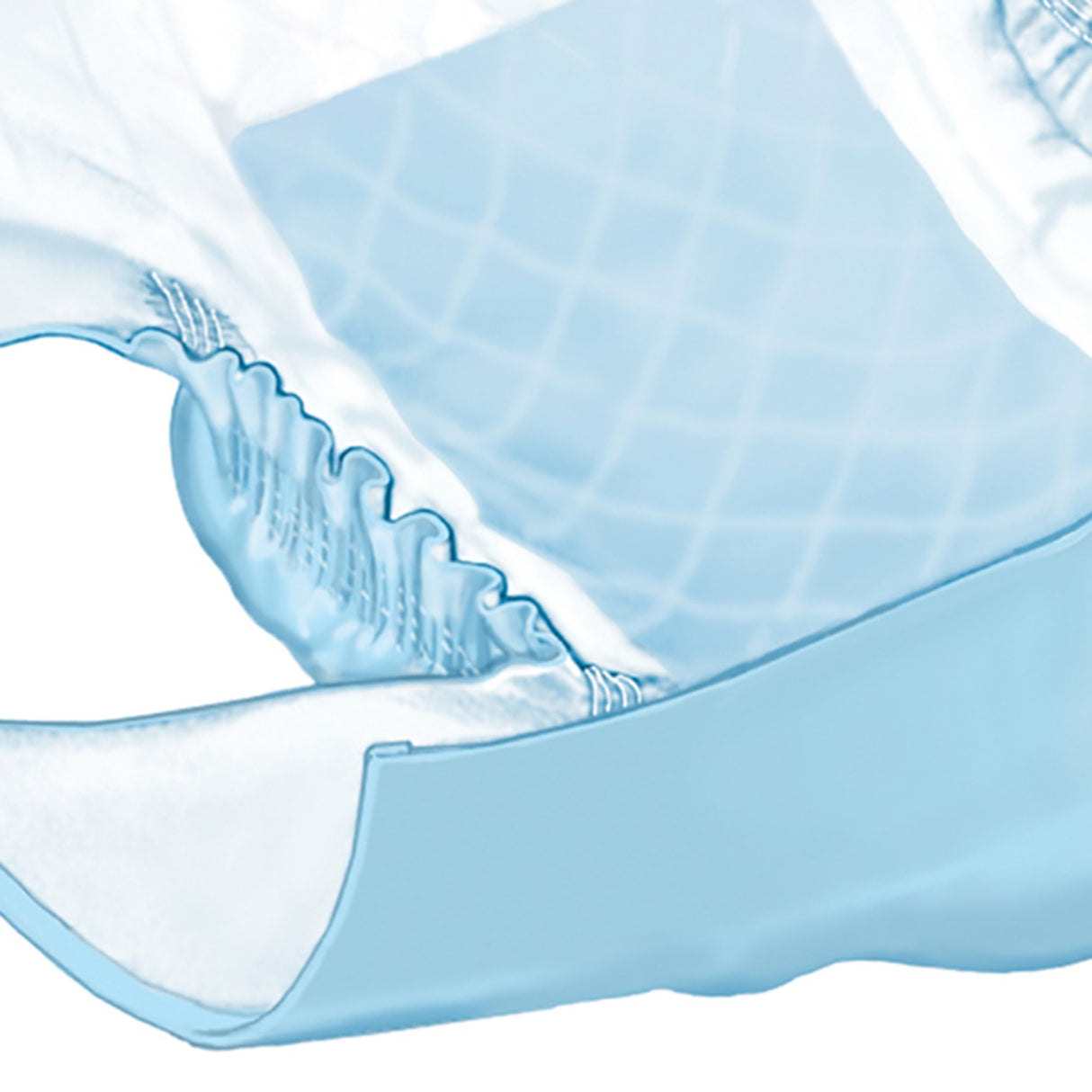 Unisex Youth Incontinence Brief Cardinal Health™ X-Small Disposable Heavy Absorbency - BeHope