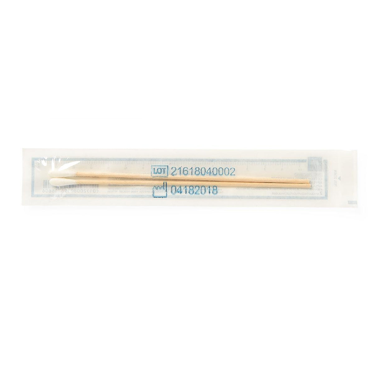 Swabstick Cotton Tip Wood Shaft 6 Inch Sterile 2 per Pack - BeHope