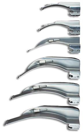 Laryngoscope Blade Sunmed® Macintosh Curved LED Illumination Nonsterile - BeHope